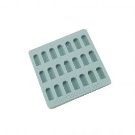Micro-Tec blue silicone mold cups fro metallographic embedding applications