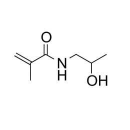 N-(2-Hydroxypropyl)methacrylamide-structure