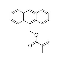 9-Anthracenylmethyl methacrylate structure