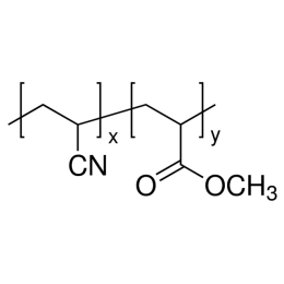 Polyacrylonitrile, co-polymer with 6% methyl acrylate, MW 80,000