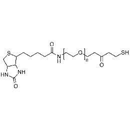 Biotin PEG thiol, Mp 3000