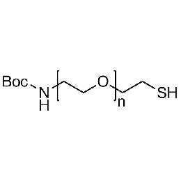 Boc-amine PEG thiol, Mp 5000