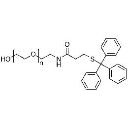 Hydroxyl PEG tritylthiol, Mp 3000