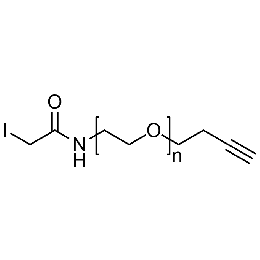 Iodoacetamide PEG alkyne, Mp 3000