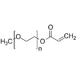Poly(ethylene glycol) methylether acrylate, MW 10000 (mPEG-Ac 10K)