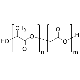 Poly(D,L-lactide-co-glycolide), 75:25, IV 0.2 dl/g, acid-terminated