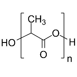 Poly(D,L-lactide), IV 0.2 dl/g, acid-terminated